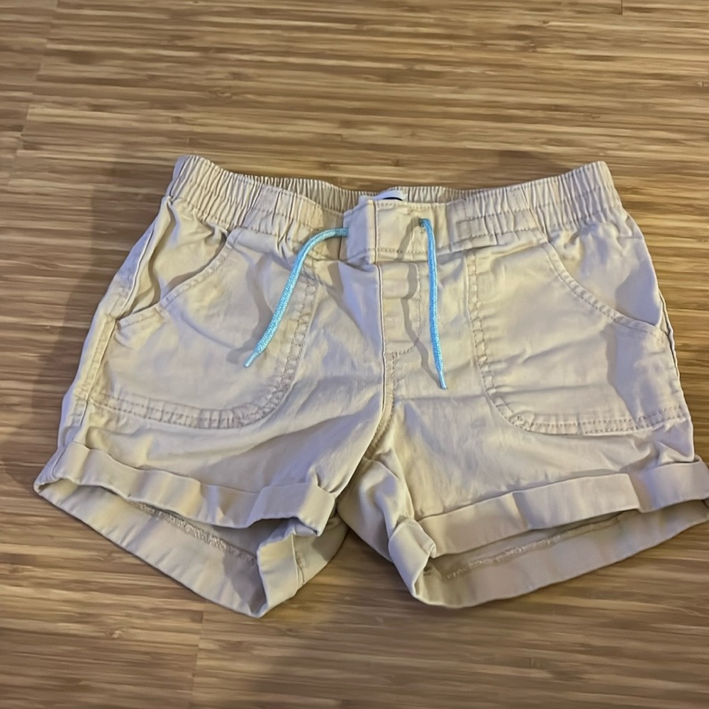 Girls Khaki Shorts